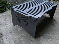 Gratar camping demontabil