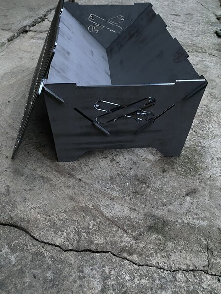 Gratar camping demontabil