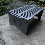 Gratar camping demontabil